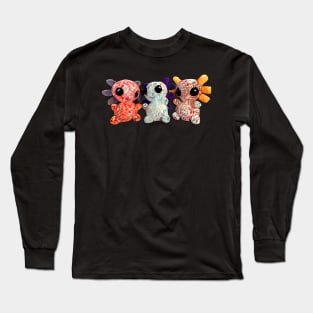 The trio of axolotls Long Sleeve T-Shirt